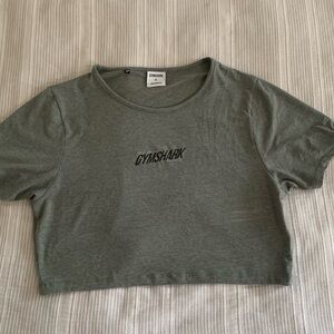 Gymshark Grey Crop Top